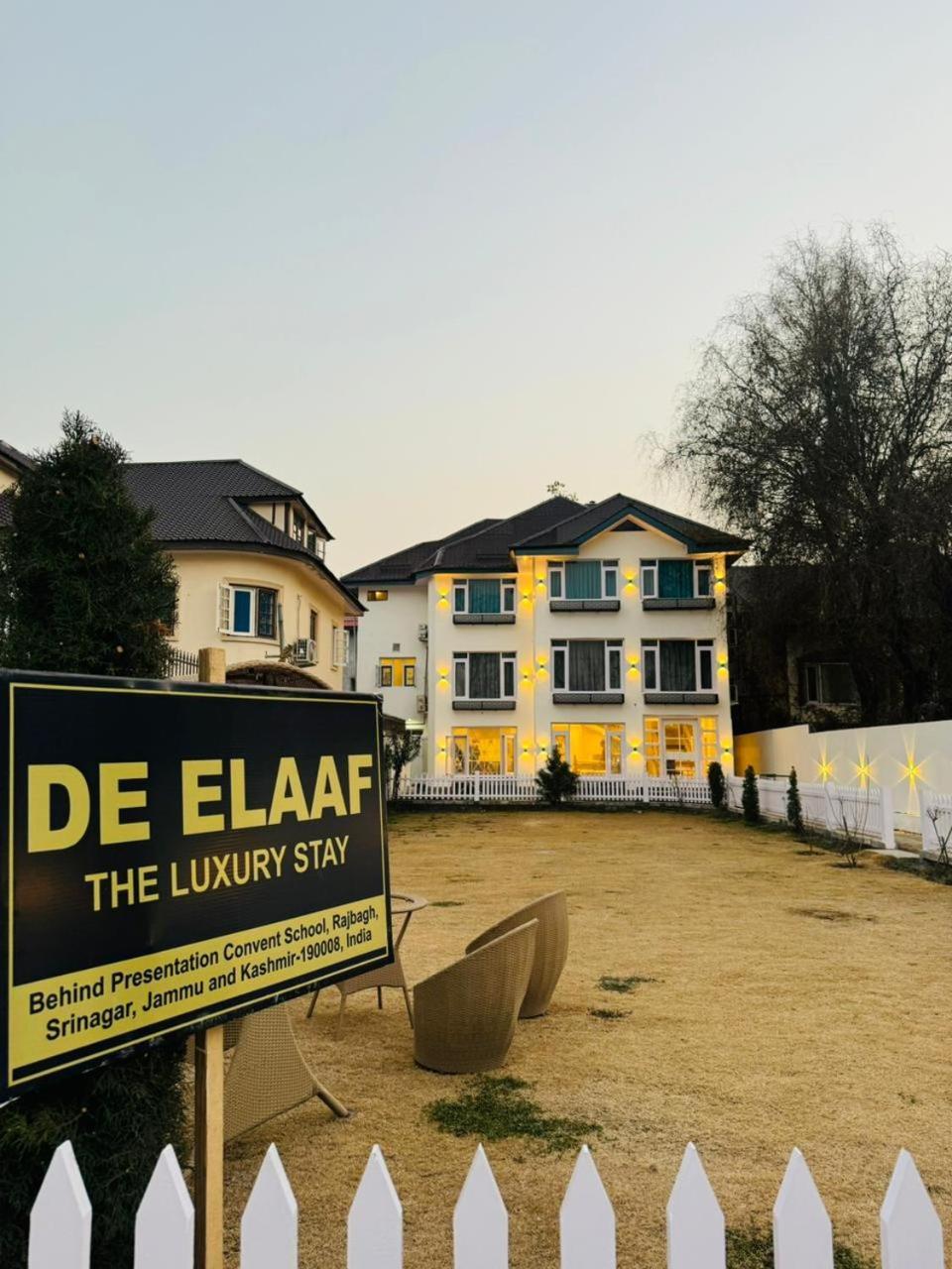 De Elaaf The Luxury Stay Srīnagar Esterno foto